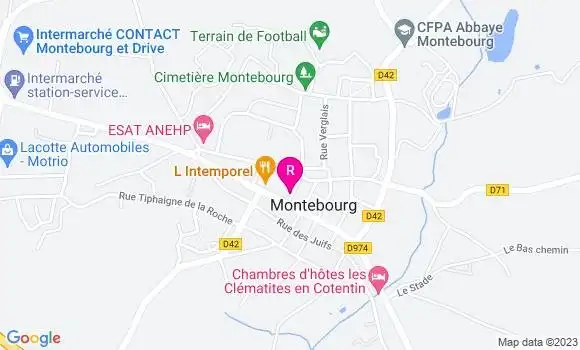 Localisation Restaurant  L