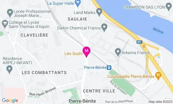 Localisation Léo Sushi