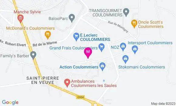 Localisation Restaurant Bar Le 75