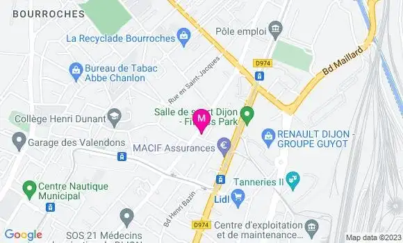 Localisation Restaurant  La Chaumine