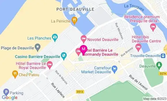 Localisation Restaurant  Le Jardin