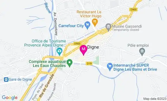 Localisation Restaurant Italien Taj