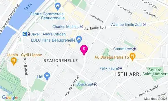 Localisation Restaurant  L