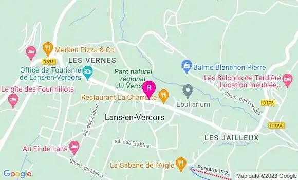 Localisation Restaurant Bar Le Pic Saint Michel