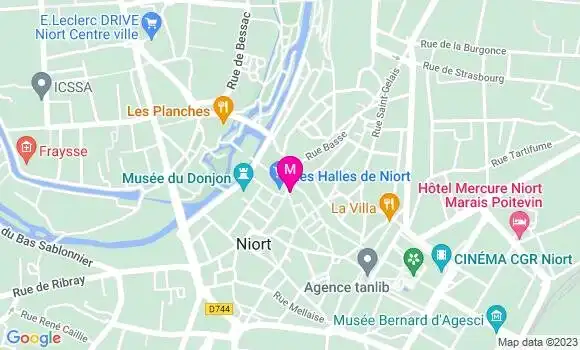 Localisation Restaurant  Le Parvis