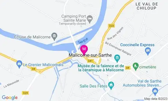 Localisation Restaurant  L