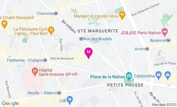Localisation Restaurant  Le Comptoir du Poulet