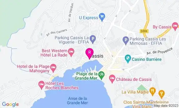 Localisation Restaurant  La Poissonnerie