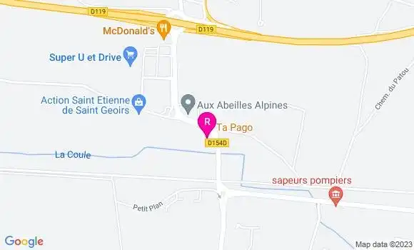 Localisation Restaurant  Ta Pago