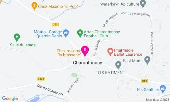 Localisation Restaurant  La Petite Fontaine