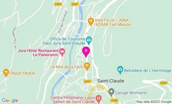 Localisation Brasserie Les Variétés