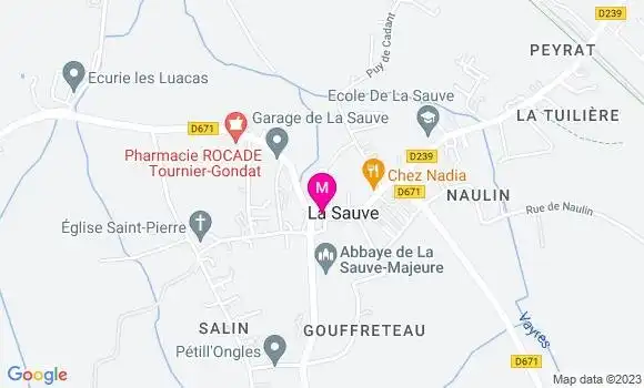 Localisation Le Restaurant de l