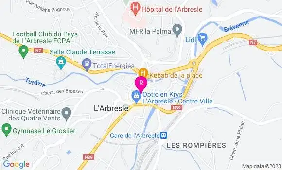 Localisation Restaurant  Les Gourmands Disent