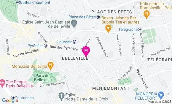 Localisation Restaurant Bar L