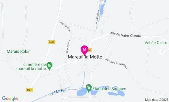 Localisation Restaurant Bar Le Carafon