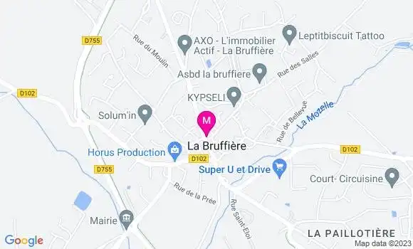 Localisation Restaurant Bar Le Paradis