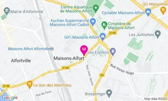 Localisation Restaurant  Le Grand Café de la Mairie