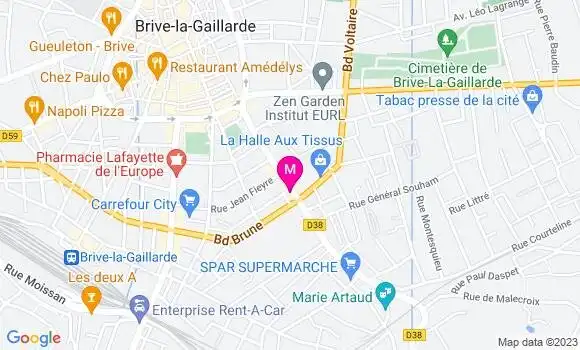 Localisation Restaurant  Vitoria