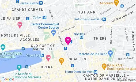 Localisation Restaurant  Le Fémina