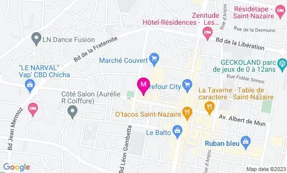 Localisation Restaurant  JeM