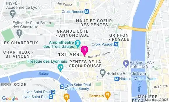 Localisation Restaurant  A l