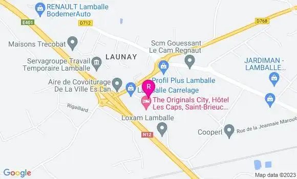 Localisation Restaurant  La Locanda