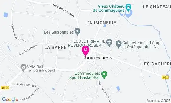 Localisation Restaurant  La Maringotte