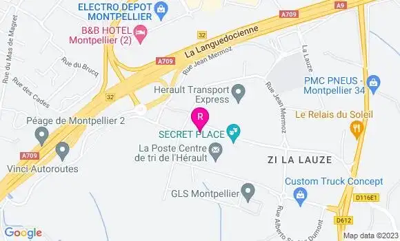 Localisation Restaurant  La Carafe