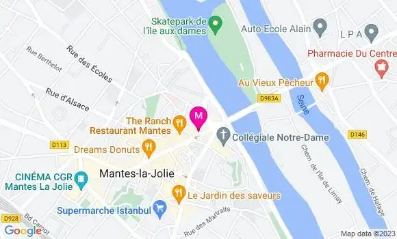 Localisation Pub Les Coulisses