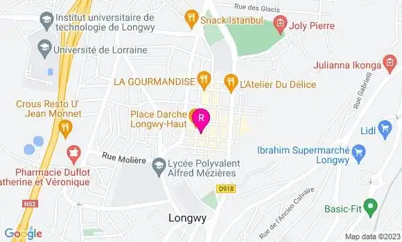 Localisation Restaurant  Point be