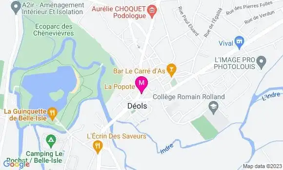 Localisation Restaurant  La Popote