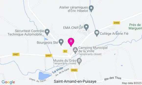 Localisation Restaurant  La Magie des Sens