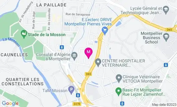 Localisation Restaurant  La Perle Noire
