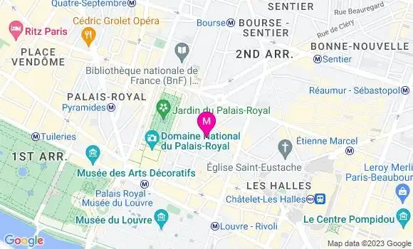 Localisation Restaurant  Le Pot de Vins