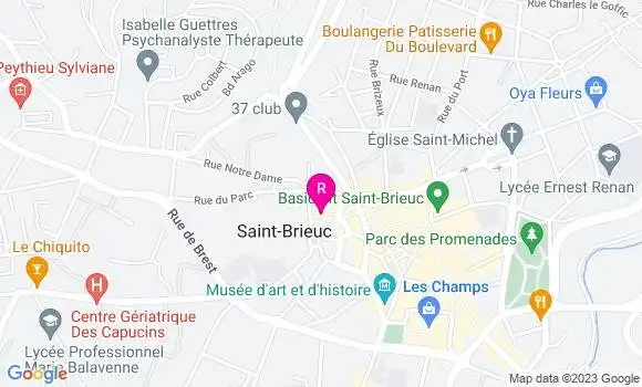 Localisation Restaurant  La Grange