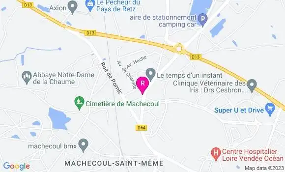 Localisation Restaurant  La Croix Verte