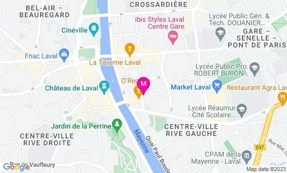 Localisation Restaurant  Le Petit Saint Vénérand