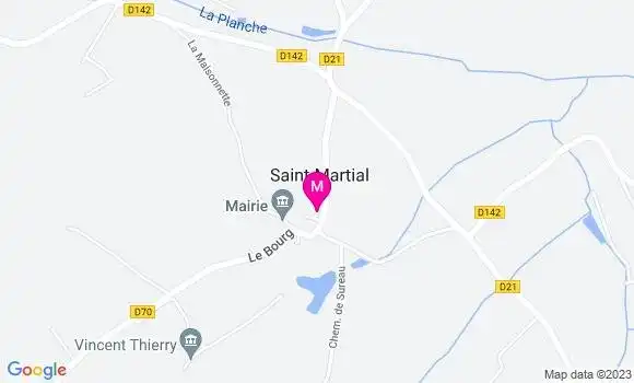 Localisation Restaurant  Chez Isa