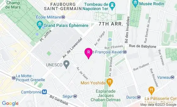 Localisation Restaurant  L