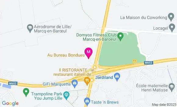 Localisation Restaurant  Au Bureau