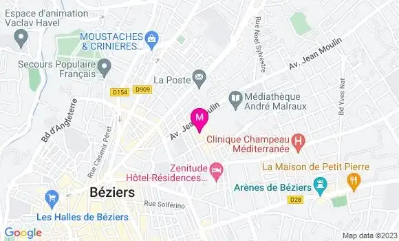 Localisation Restaurant  Le Komptoir du Champs de Mars