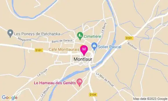 Localisation Restaurant  L