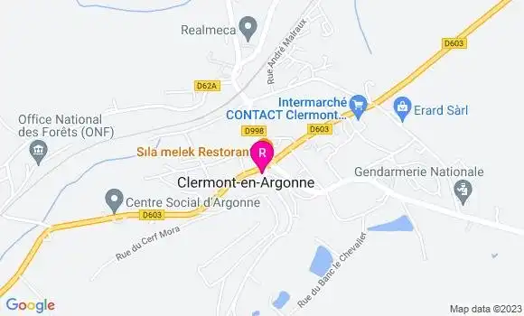 Localisation Restaurant  Au Vieux Puits