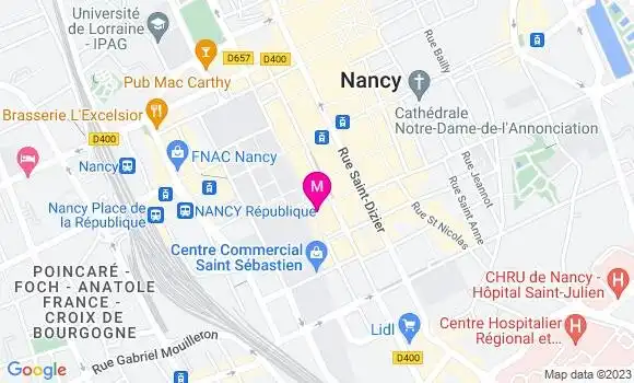 Localisation Restaurant  Le Charles Trois