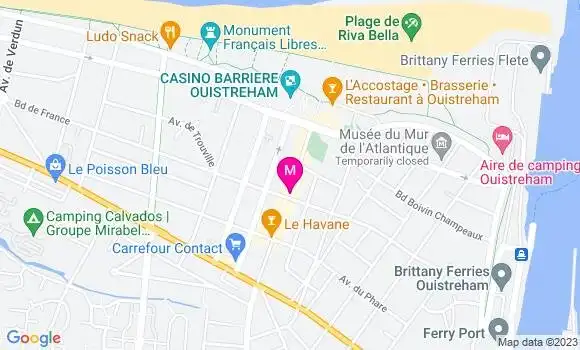 Localisation Restaurant  Les Tisons