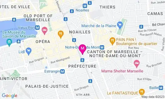 Localisation Restaurant  O