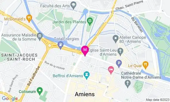 Localisation Restaurant Bar Le Sombrero