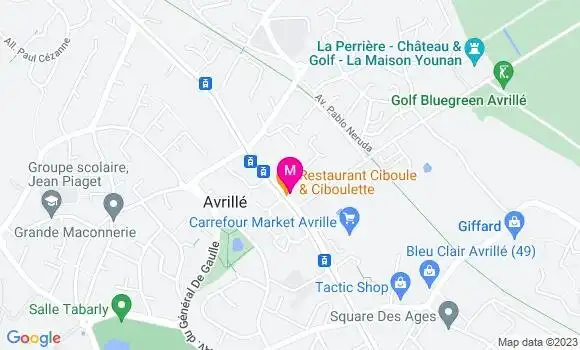Localisation Restaurant  Ciboule et Ciboulette