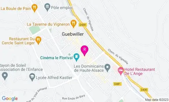 Localisation Restaurant  Le Nez dans l