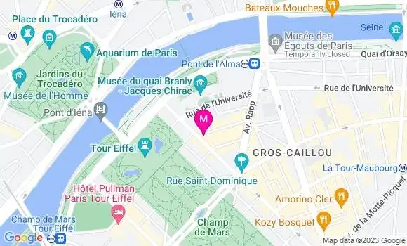 Localisation Restaurant  Café Gustave